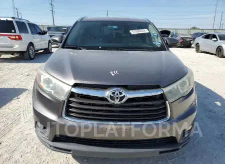 TOYOTA HIGHLANDER 2016 vin 5TDKKRFH2GS142782 from auto auction Copart