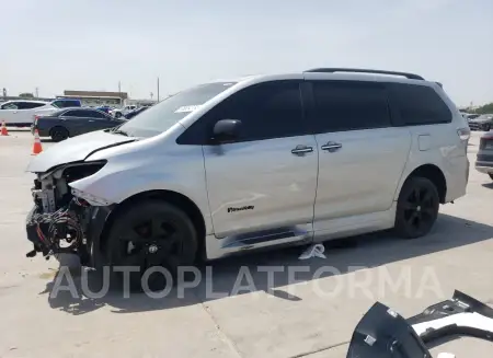 Toyota Sienna SE 2020 2020 vin 5TDXZ3DCXLS084856 from auto auction Copart