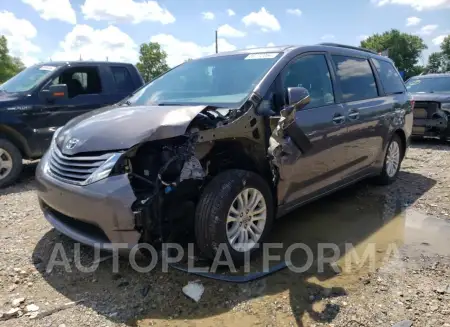 Toyota Sienna XLE 2015 2015 vin 5TDYK3DC8FS536705 from auto auction Copart