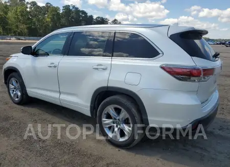 TOYOTA HIGHLANDER 2016 vin 5TDYKRFH7GS167395 from auto auction Copart