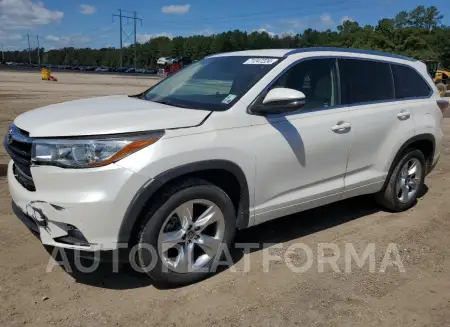 Toyota Highlander 2016 2016 vin 5TDYKRFH7GS167395 from auto auction Copart