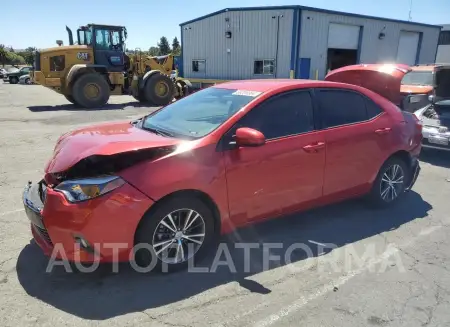 Toyota Corolla 2016 2016 vin 5YFBURHE8GP567381 from auto auction Copart