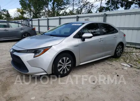 Toyota Corolla 2020 2020 vin JTDEBRBE4LJ027567 from auto auction Copart