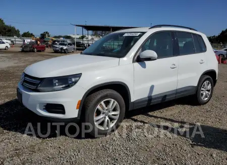 Volkswagen Tiguan SE 2015 2015 vin WVGBV7AX4FW607812 from auto auction Copart