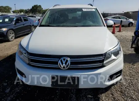 VOLKSWAGEN TIGUAN S 2015 vin WVGBV7AX4FW607812 from auto auction Copart