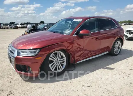 Audi Q5 2018 2018 vin WA1CNAFYXJ2222532 from auto auction Copart