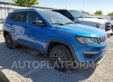 JEEP COMPASS SP 2018 vin 3C4NJCAB2JT318629 from auto auction Copart