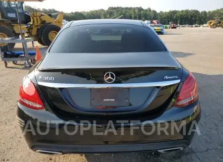 MERCEDES-BENZ C 300 4MAT 2016 vin 55SWF4KB0GU130241 from auto auction Copart