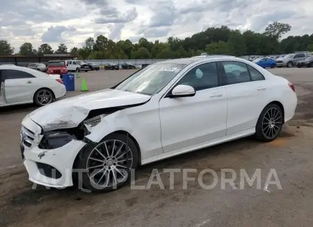 MERCEDES-BENZ C 300 4MAT 2015 vin 55SWF4KB7FU031379 from auto auction Copart