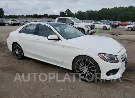 MERCEDES-BENZ C 300 4MAT 2015 vin 55SWF4KB7FU031379 from auto auction Copart