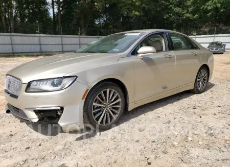 LINCOLN MKZ HYBRID 2017 vin 3LN6L5KU9HR660012 from auto auction Copart