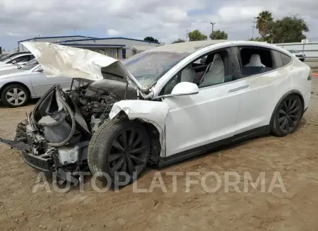 TESLA MODEL X 2016 vin 5YJXCBE25GF023698 from auto auction Copart