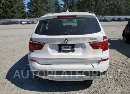 BMW X3 XDRIVE2 2017 vin 5UXWX9C38H0W68980 from auto auction Copart