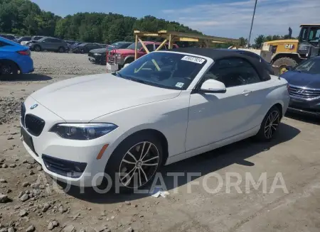 BMW 230XI 2021 vin WBA2K1C06M7J41167 from auto auction Copart