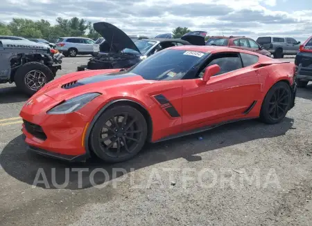 CHEVROLET CORVETTE G 2017 vin 1G1Y12D78H5123085 from auto auction Copart