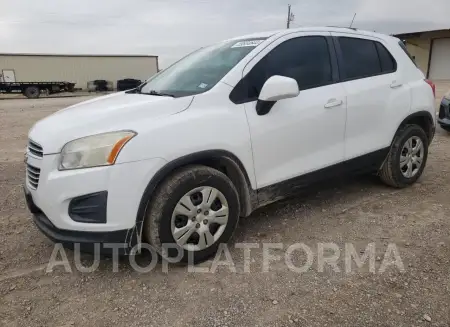 Chevrolet Trax 2015 2015 vin KL7CJKSB1FB166963 from auto auction Copart