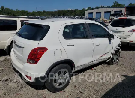 CHEVROLET TRAX LS 2018 vin KL7CJKSB4JB510360 from auto auction Copart