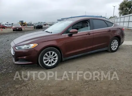 FORD FUSION S 2015 vin 3FA6P0G76FR180219 from auto auction Copart