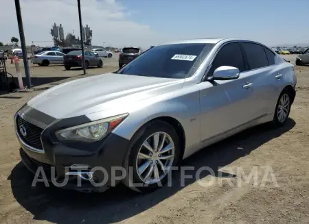 Infinity Q50 2016 2016 vin JN1EV7AP3GM302156 from auto auction Copart