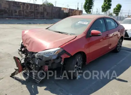 Toyota Corolla 2019 2019 vin 2T1BURHE6KC161401 from auto auction Copart