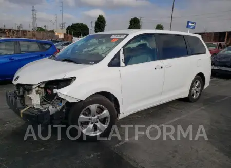 Toyota Sienna LE 2015 2015 vin 5TDKK3DC1FS591485 from auto auction Copart