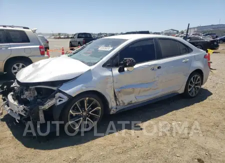 Toyota Corolla 2021 2021 vin 5YFS4MCE4MP075050 from auto auction Copart