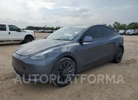 Tesla Model Y 2022 2022 vin 7SAYGDEF0NF554542 from auto auction Copart