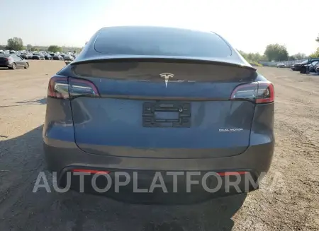 TESLA MODEL Y 2022 vin 7SAYGDEF3NF521115 from auto auction Copart