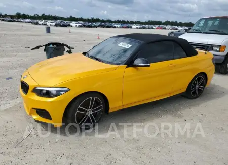 BMW M240I 2019 vin WBA2N1C57KVC28672 from auto auction Copart