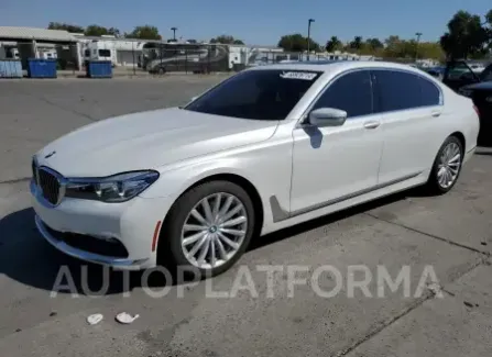 BMW 740I 2016 2016 vin WBA7E2C56GGD99890 from auto auction Copart