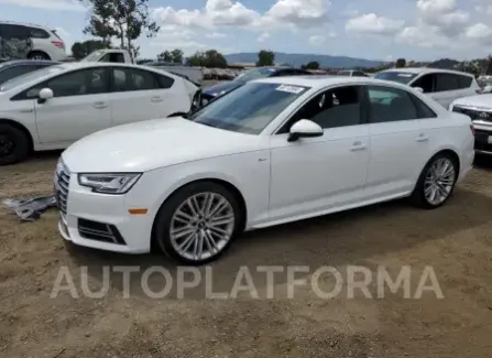 Audi A4 2018 2018 vin WAUENAF4XJA125264 from auto auction Copart