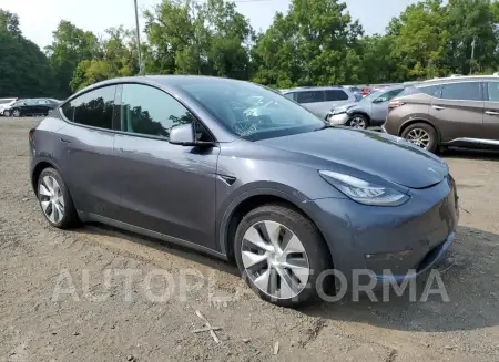 TESLA MODEL Y 2022 vin 7SAYGAEEXNF361952 from auto auction Copart