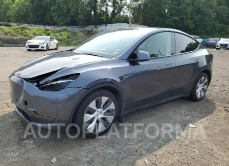 Tesla Model Y 2022 2022 vin 7SAYGAEEXNF361952 from auto auction Copart