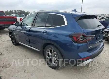 BMW X3 XDRIVE3 2024 vin 5UX53DP06R9T42747 from auto auction Copart