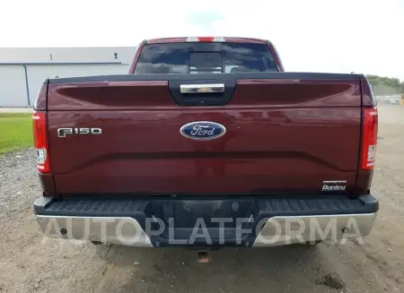 FORD F150 SUPER 2016 vin 1FTEW1EF6GFA99776 from auto auction Copart