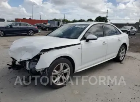 Audi A4 2018 2018 vin WAUKMAF49JA118117 from auto auction Copart