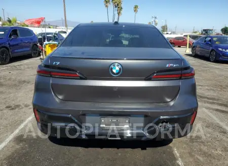 BMW I7 M70 2024 vin WBY83EH05RCP88571 from auto auction Copart