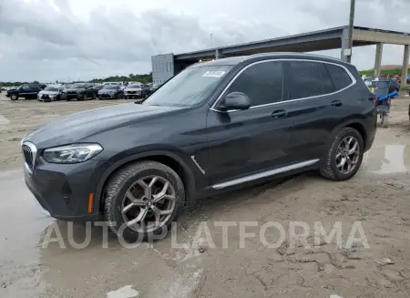 BMW X3 sDrive 2022 2022 vin 5UX43DP04N9L39481 from auto auction Copart