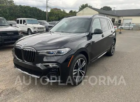 BMW X7 2021 2021 vin 5UXCX6C09M9F71013 from auto auction Copart