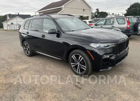 BMW X7 M50I 2021 vin 5UXCX6C09M9F71013 from auto auction Copart