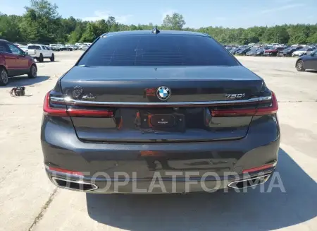 BMW 750 XI 2020 vin WBA7U2C01LGJ59354 from auto auction Copart