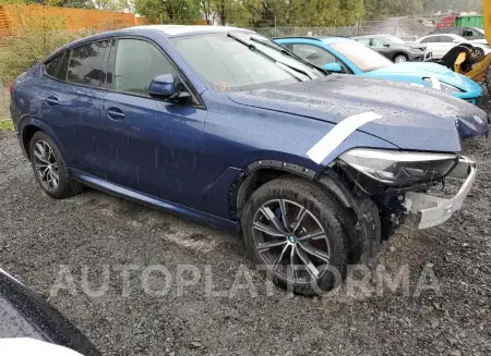 BMW X6 XDRIVE4 2022 vin 5UXCY6C04N9K30324 from auto auction Copart