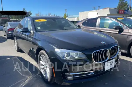 BMW 740 I 2015 vin WBAYA6C55FGK16403 from auto auction Copart