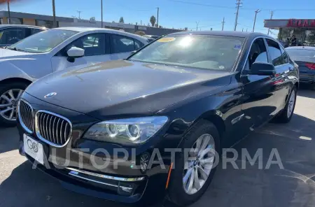 BMW 740 I 2015 vin WBAYA6C55FGK16403 from auto auction Copart