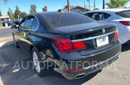 BMW 740 I 2015 vin WBAYA6C55FGK16403 from auto auction Copart