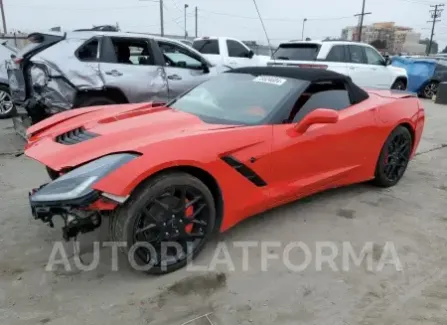 Chevrolet Corvette 2019 2019 vin 1G1YD3D72K5110840 from auto auction Copart