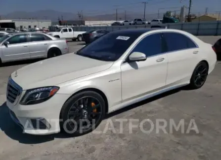 Mercedes-Benz S65 AMG 2016 2016 vin WDDUG7KB1GA282132 from auto auction Copart