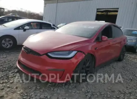 Tesla Model X 2022 2022 vin 7SAXCDE57NF341537 from auto auction Copart