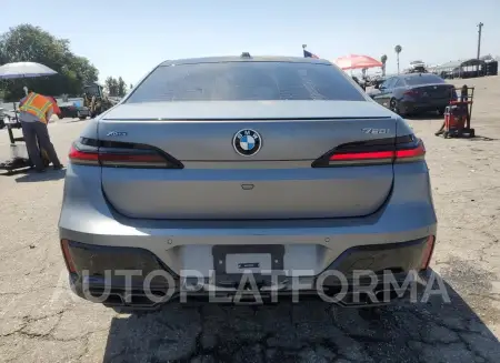 BMW 760 XI 2024 vin WBA33EJ00RCR34183 from auto auction Copart