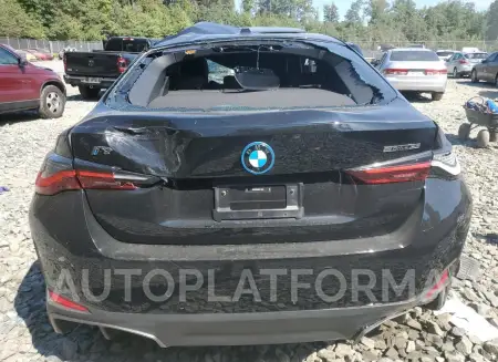 BMW I4 EDRIVE 2024 vin WBY43AW09RFT14549 from auto auction Copart